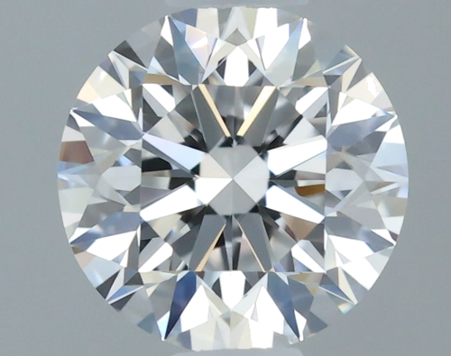 0.53 carat D-VVS1 Excellent cut Natūralus Round Deimantas (1)