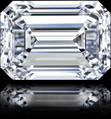 5.34 carat D-VS2 Natūralus Emerald Deimantas (1)