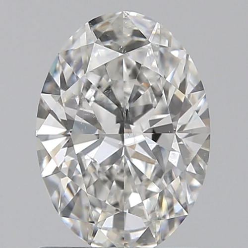 0.9 carat G-SI1 Natūralus Oval Deimantas (1)