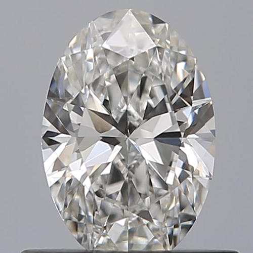 0.47 carat F-IF Natūralus Oval Deimantas (1)