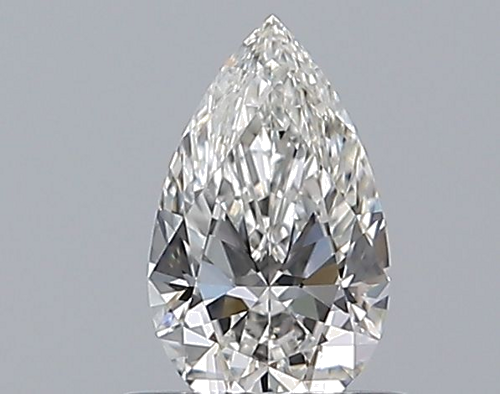 0.51 carat F-VS2 Natūralus Pear Deimantas (1)