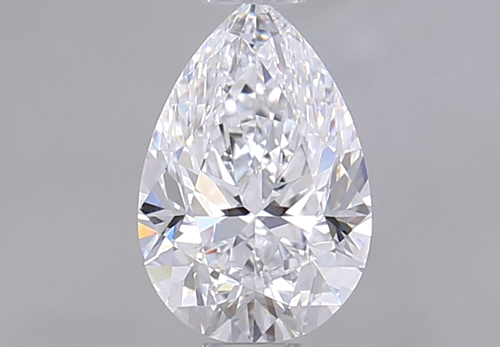 0.66 carat D-VS2 Natūralus Pear Deimantas (1)
