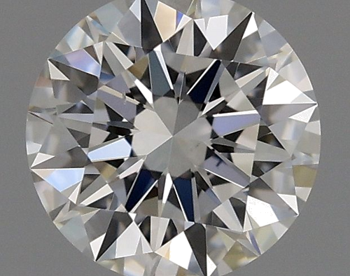 0.63 carat F-SI1 Excellent cut Natūralus Round Deimantas (1)