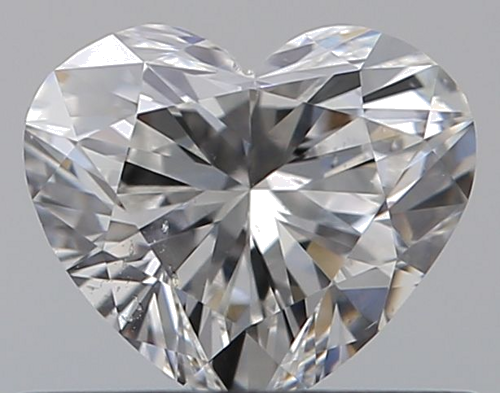 0.5 carat F-SI1 Natūralus Heart Deimantas (1)