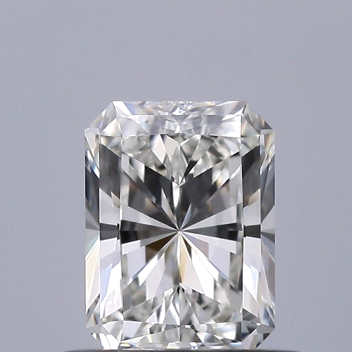 0.53 carat H-VS1 Natūralus Radiant Deimantas (1)