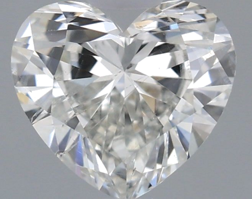 0.51 carat H-SI2 Natūralus Heart Deimantas (1)