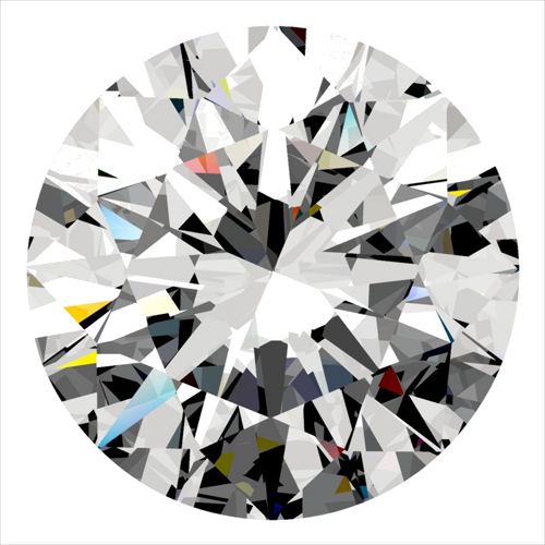 0.3 carat F-VS1 Excellent cut Natūralus Round Deimantas (1)