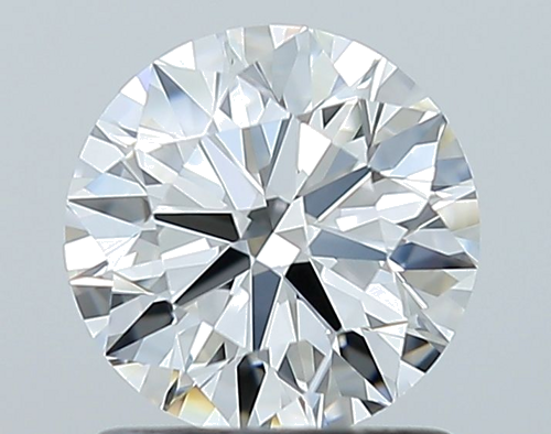 1.03 carat F-VVS2 Excellent cut Natūralus Round Deimantas (1)