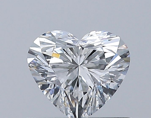 0.5 carat E-VS1 Natūralus Heart Deimantas (1)