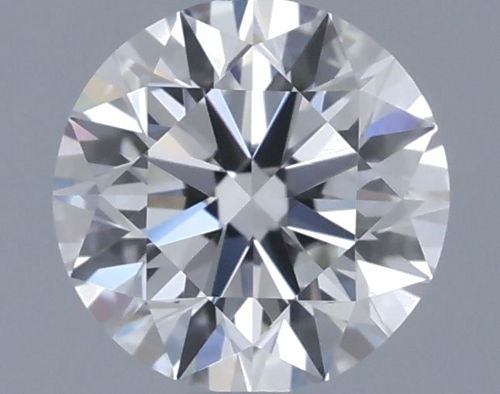 0.52 carat F-VVS1 Excellent cut Natūralus Round Deimantas (1)