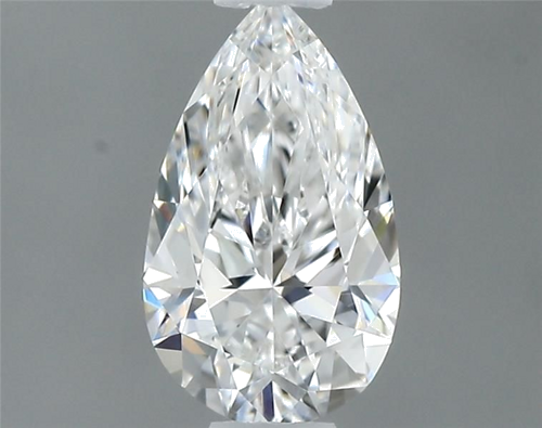 0.36 carat E-VVS2 Natūralus Pear Deimantas (1)