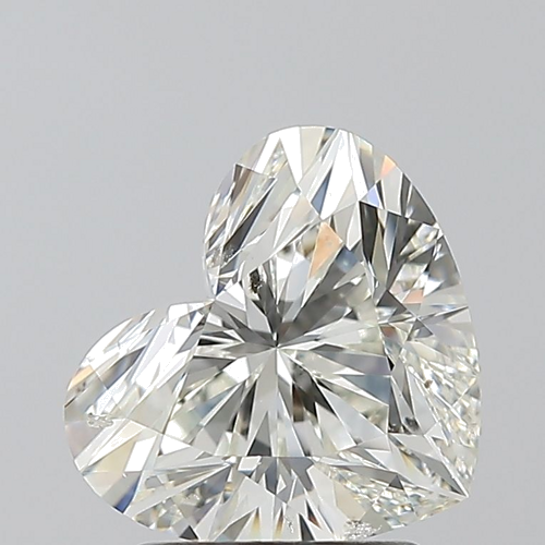 2.01 carat J-SI2 Natūralus Heart Deimantas (1)