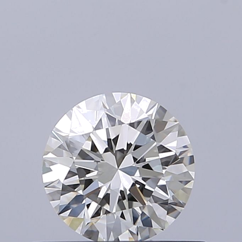 0.5 carat I-VVS1 Excellent cut Natūralus Round Deimantas (1)