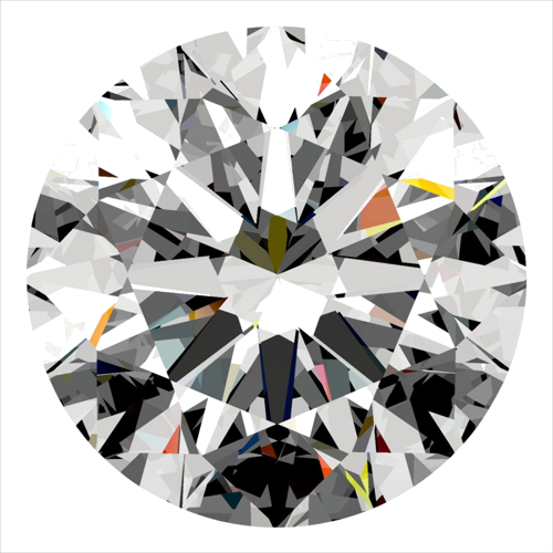 0.3 carat H-VVS2 Excellent cut Natūralus Round Deimantas (1)
