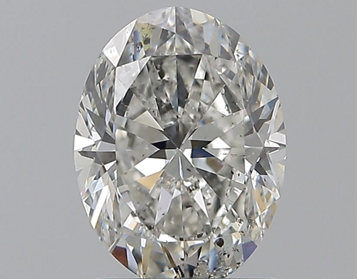 1.51 carat F-SI2 Natūralus Oval Deimantas (1)