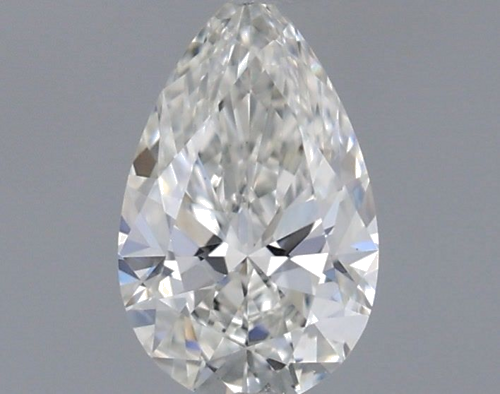 0.26 carat G-VVS1 Natūralus Pear Deimantas (1)