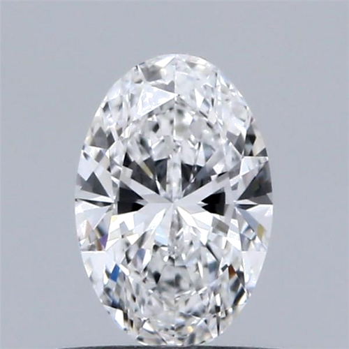 0.5 carat D-VVS2 Natūralus Oval Deimantas (1)