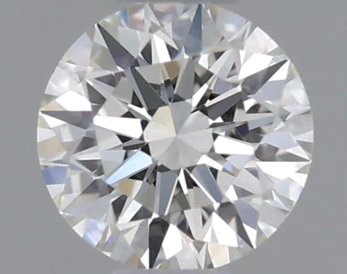 0.31 carat J-VVS2 Excellent cut Natūralus Round Deimantas (1)