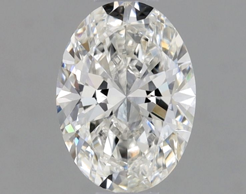 0.5 carat G-VS2 Natūralus Oval Deimantas (1)