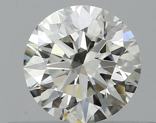 0.34 carat I-VVS1 Excellent cut Natūralus Round Deimantas (1)