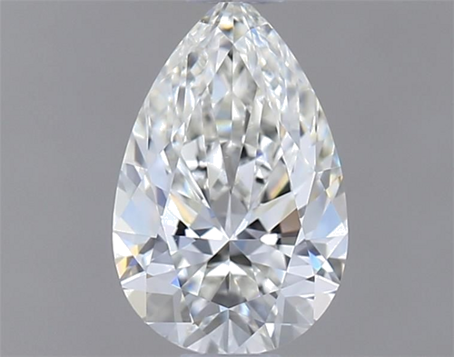 0.65 carat I-VS1 Natūralus Pear Deimantas (1)