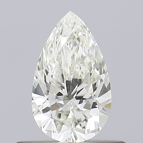0.35 carat K-VVS1 Natūralus Pear Deimantas (1)