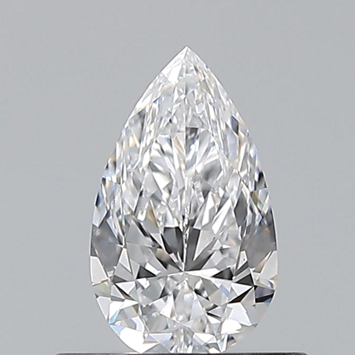 0.5 carat D-VS1 Natūralus Pear Deimantas (1)