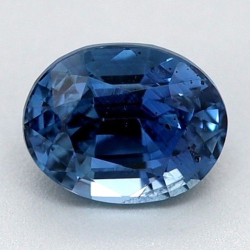 0.58 carat BLUE Oval Safyras (1)