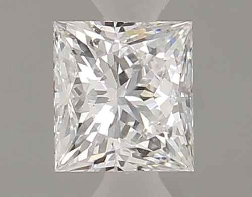 0.33 carat F-SI2 Natūralus Princess Deimantas (1)