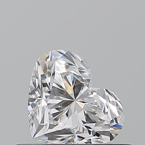 0.51 carat E-VS1 Natūralus Heart Deimantas (1)
