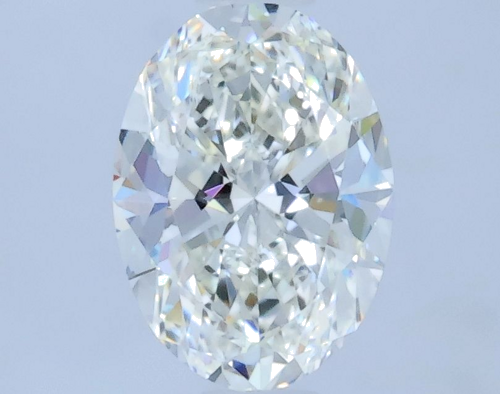 0.7 carat I-IF Natūralus Oval Deimantas (1)