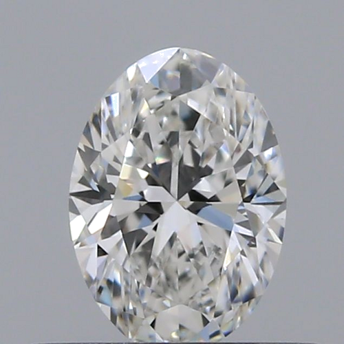 0.4 carat F-VVS1 Natūralus Oval Deimantas (1)