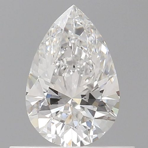 0.5 carat E-VVS1 Natūralus Pear Deimantas (1)