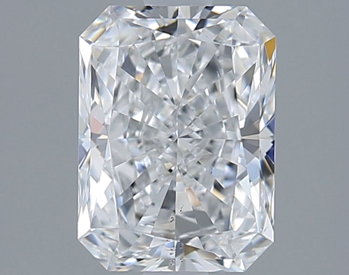 2.01 carat E-SI1 Natūralus Radiant Deimantas (1)