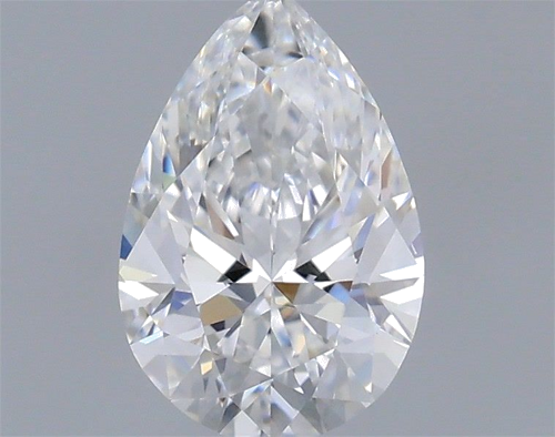 0.4 carat D-VS1 Natūralus Pear Deimantas (1)