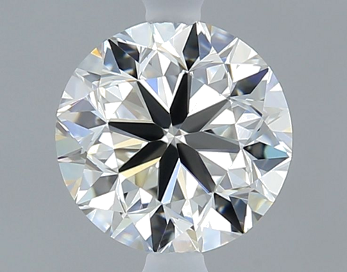 0.5 carat I-VVS2 Very Good cut Natūralus Round Deimantas (1)