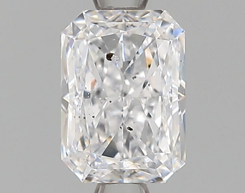 1.03 carat D-SI2 Natūralus Radiant Deimantas (1)