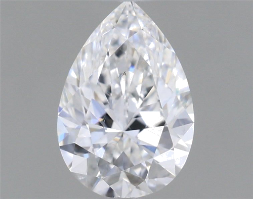 0.67 carat E-SI1 Natūralus Pear Deimantas (1)