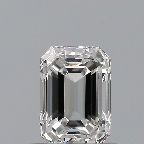 0.48 carat F-VVS2 Natūralus Emerald Deimantas (1)