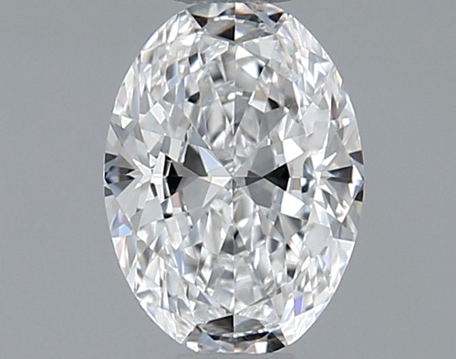 0.5 carat D-VS1 Natūralus Oval Deimantas (1)