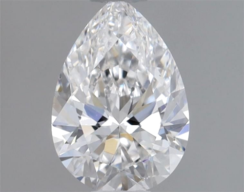 0.38 carat E-VS2 Natūralus Pear Deimantas (1)