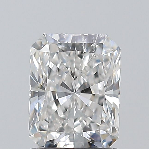 1.2 carat F-SI2 Natūralus Radiant Deimantas (1)
