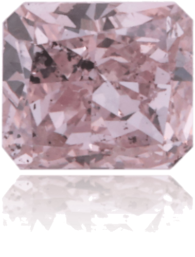 0.2 carat Fancy Pink-SI2 Natūralus Emerald Deimantas (1)