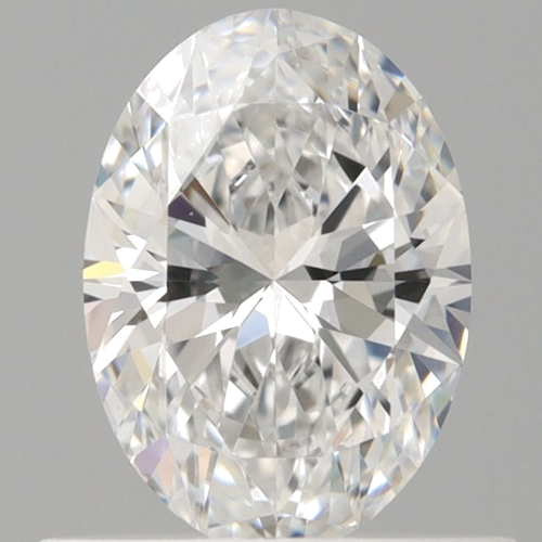 0.6 carat D-VS2 Natūralus Oval Deimantas (1)