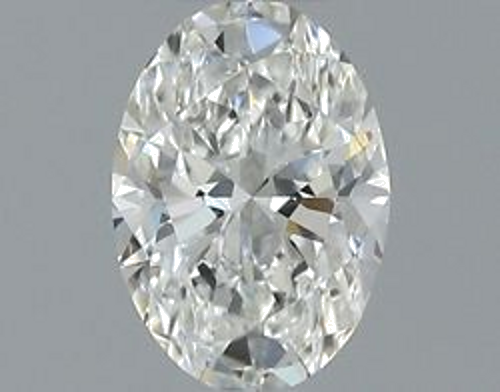 0.31 carat H-VVS2 Natūralus Oval Deimantas (1)