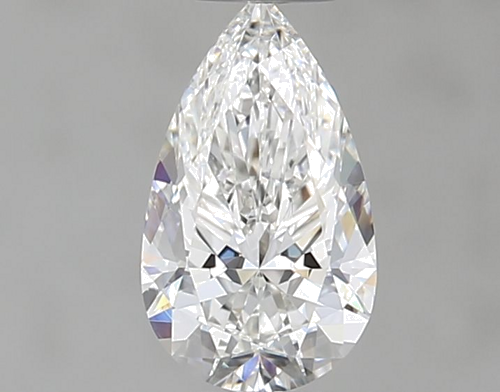0.53 carat G-VS1 Natūralus Pear Deimantas (1)