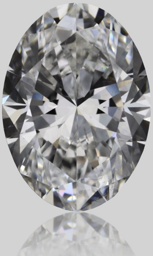 0.5 carat F-SI1 Natūralus Oval Deimantas (1)