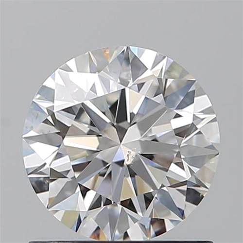0.96 carat F-SI1 Excellent cut Natūralus Round Deimantas (1)