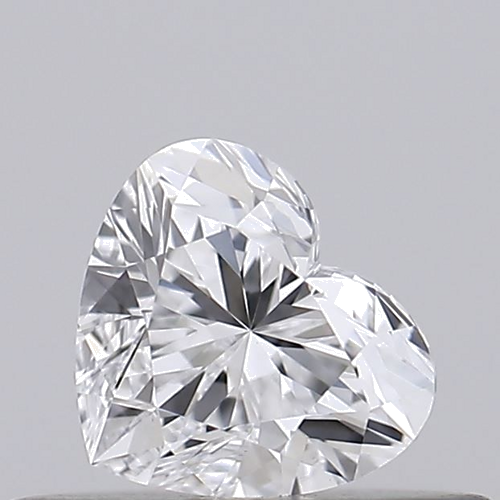 0.27 carat F-VS1 Natūralus Heart Deimantas (1)