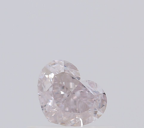 0.51 carat Fancy Light Pink-SI1 Natūralus Heart Deimantas (1)